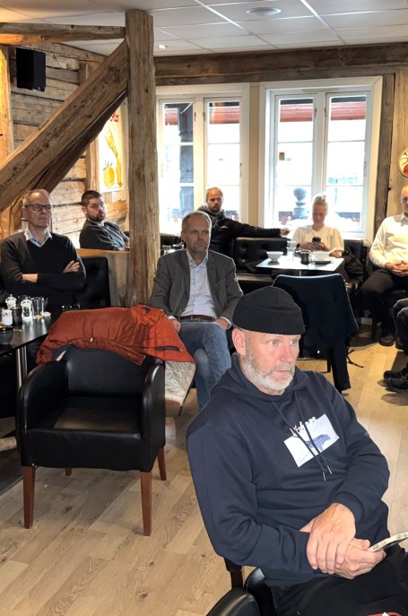 Lenkje til artikkel: Godt oppmøte på næringsfrukost i regi av Valle kommune