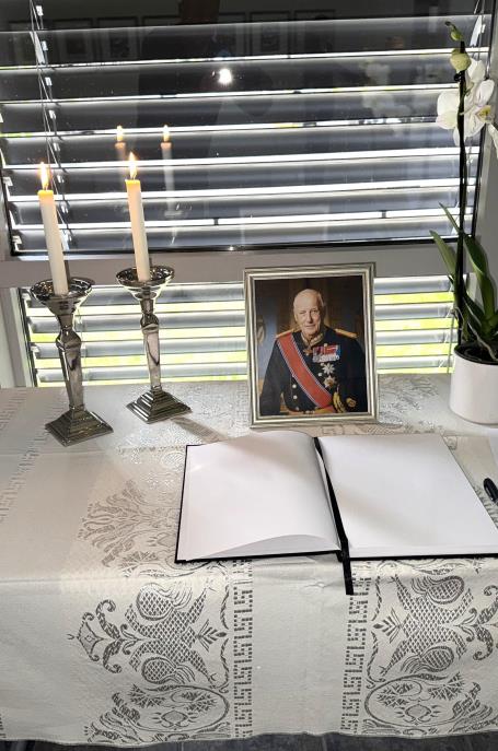Lenkje til artikkel: Kondolanseprotokoll lagt ut på kommunehuset i Valle
