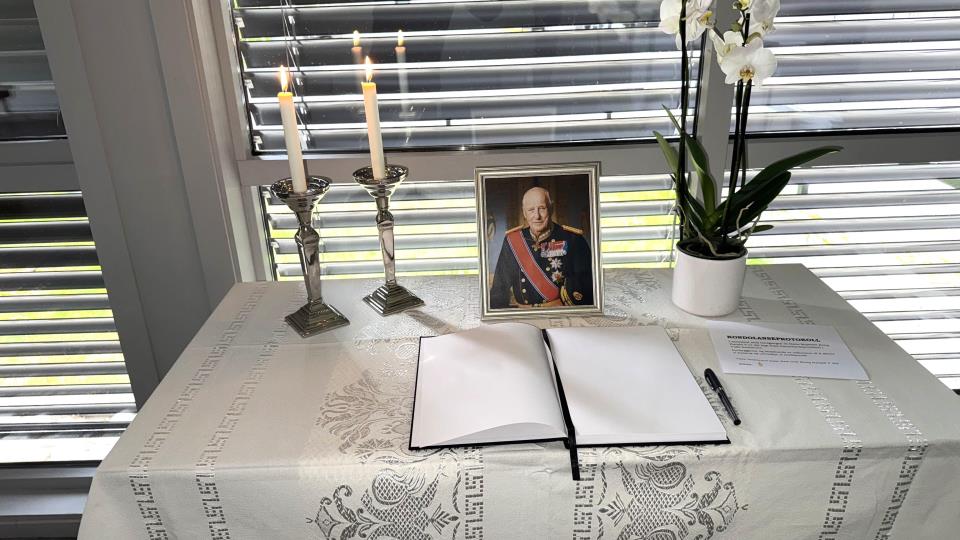 Lenkje til artikkel: Kondolanseprotokoll lagt ut på kommunehuset i Valle